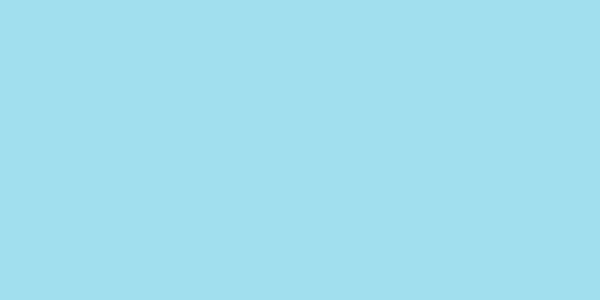 Amostra de cor para o código hexadecimal #a1dfee