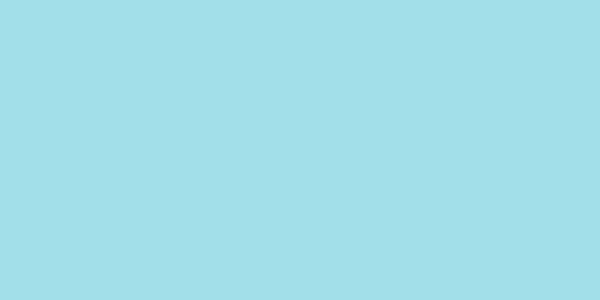 Amostra de cor para o código hexadecimal #a2dfe9