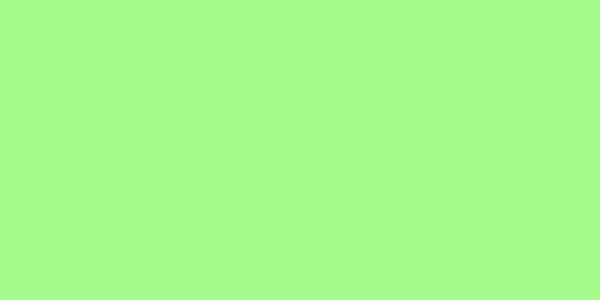 Amostra de cor para o código hexadecimal #a5fc8c
