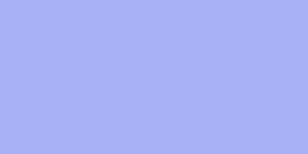 Amostra de cor para o código hexadecimal #a8b0f6