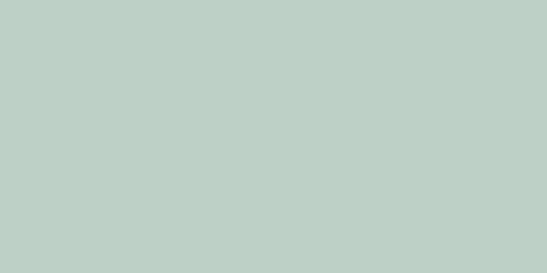 Amostra de cor para o código hexadecimal #bdd0c6