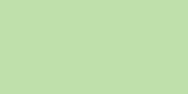 Amostra de cor para o código hexadecimal #bfdfab