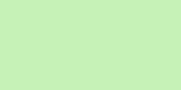 Amostra de cor para o código hexadecimal #c6f2b7