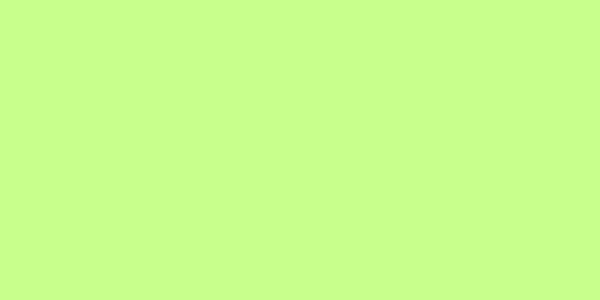 Amostra de cor para o código hexadecimal #c8ff8c