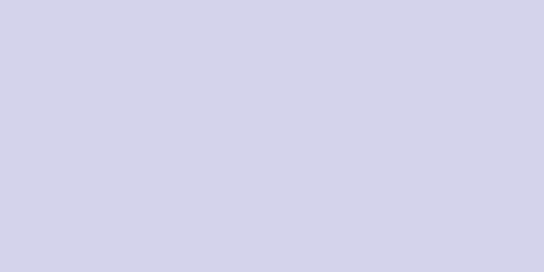 Amostra de cor para o código hexadecimal #d4d3eb