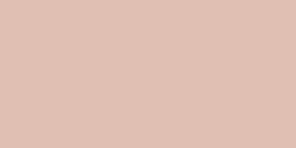 Amostra de cor para o código hexadecimal #e0bfb3