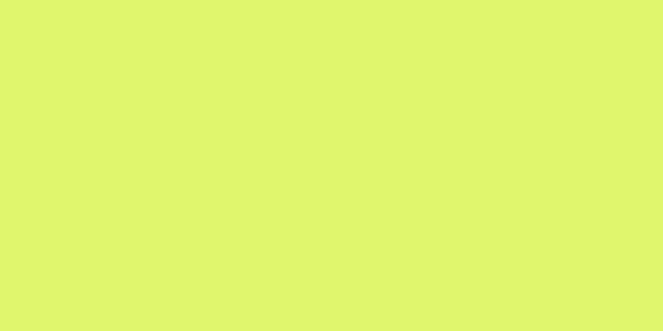 Amostra de cor para o código hexadecimal #e0f76d