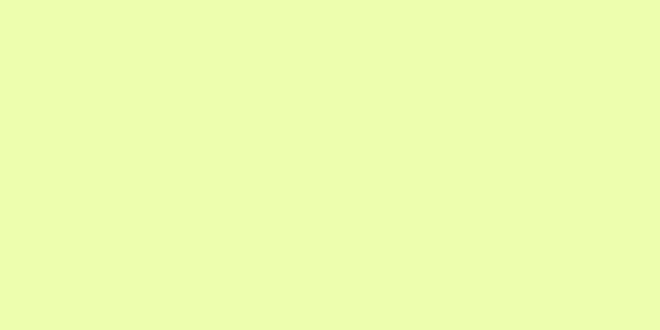 Amostra de cor para o código hexadecimal #edffaf