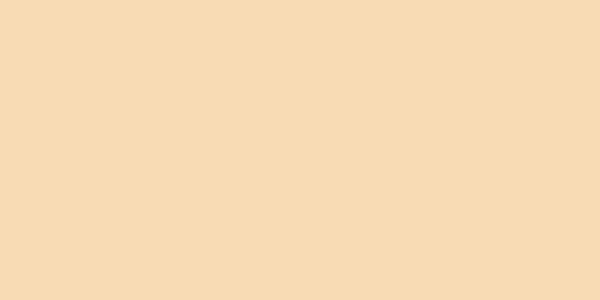 Amostra de cor para o código hexadecimal #f8dbb4