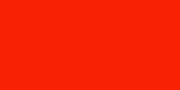 Amostra de cor para o código hexadecimal #f92103