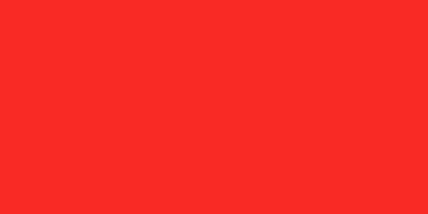 Amostra de cor para o código hexadecimal #f92a25