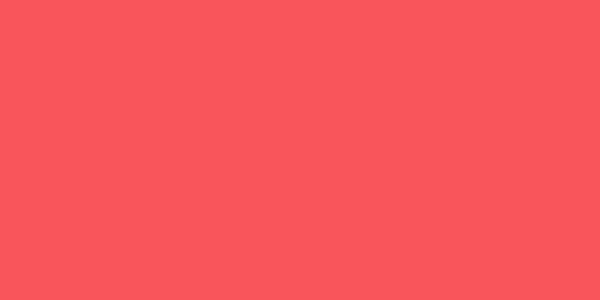 Amostra de cor para o código hexadecimal #f9555b