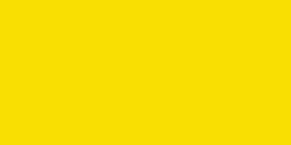 Amostra de cor para o código hexadecimal #fadf03