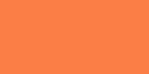 Amostra de cor para o código hexadecimal #fb7e46