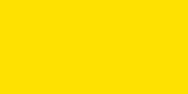 Amostra de cor para o código hexadecimal #fde100