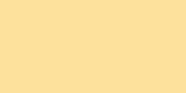Amostra de cor para o código hexadecimal #fde19c