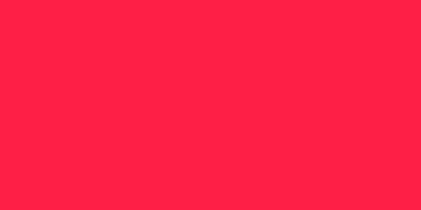 Amostra de cor para o código hexadecimal #fe1f46