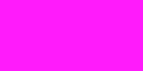 Amostra de cor para o código hexadecimal #ff1bfb